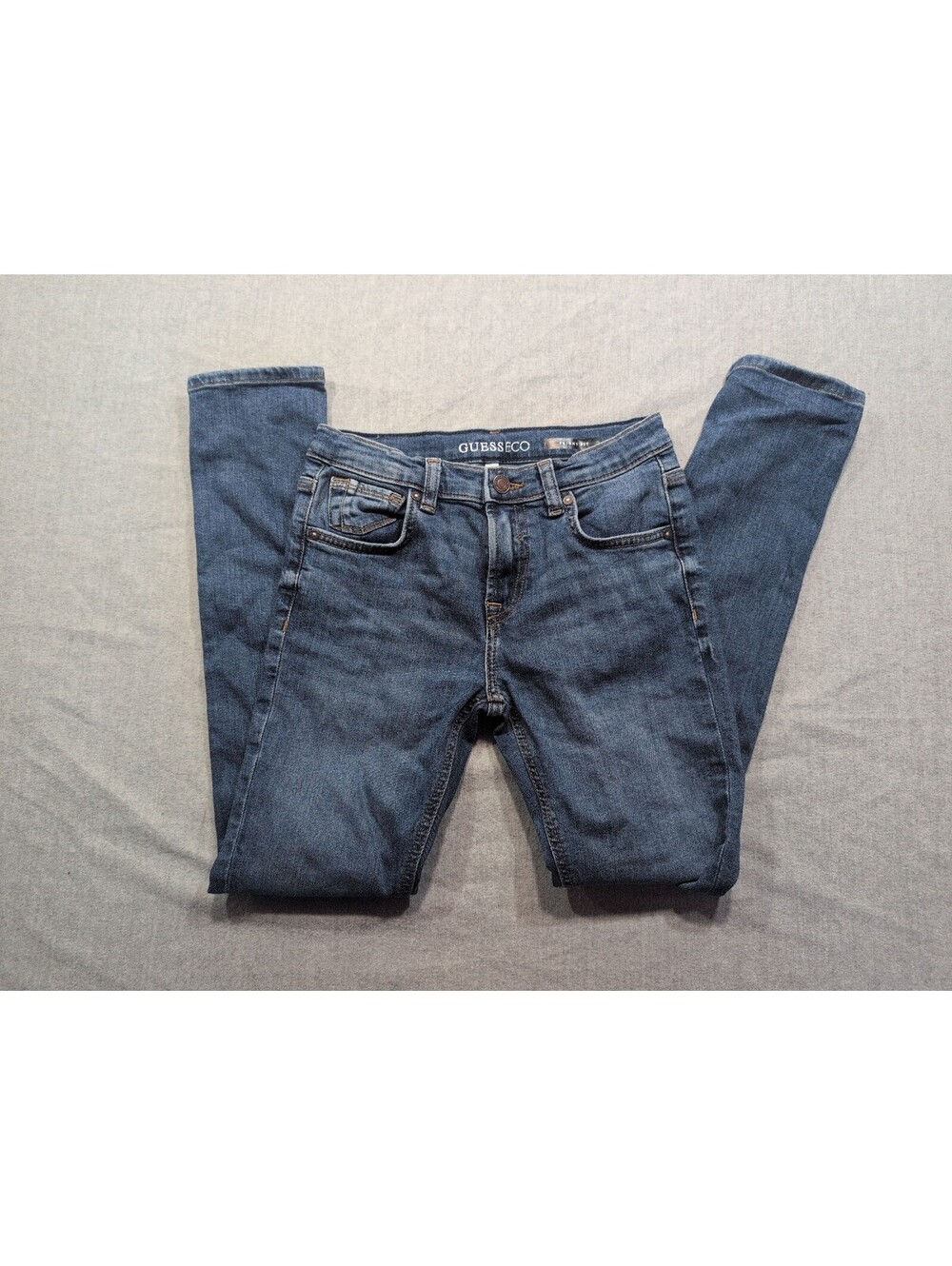 GUESS Eco skinny fit blue jeans
